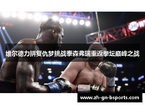 维尔德力拼复仇梦挑战泰森弗瑞重返拳坛巅峰之战